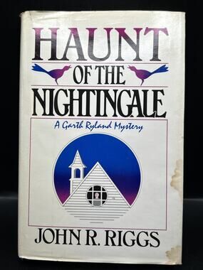 Haunt of the Nightingale Garth Ryland Mystery By Riggs, John Hardcover W DJ